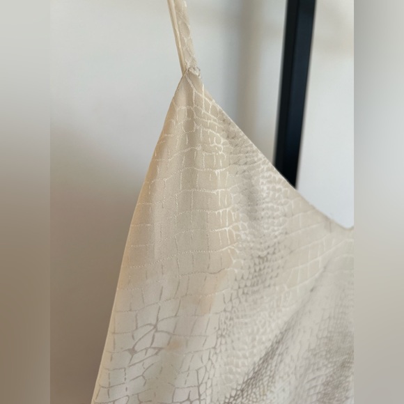 Lagence python white silk top - Picture 2 of 7